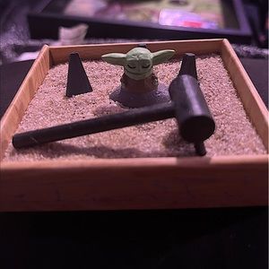 Baby Yoda Mini Zen Garden